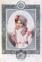 Portrait of Marie Laczinska (1786-1817) Countess Walewska
